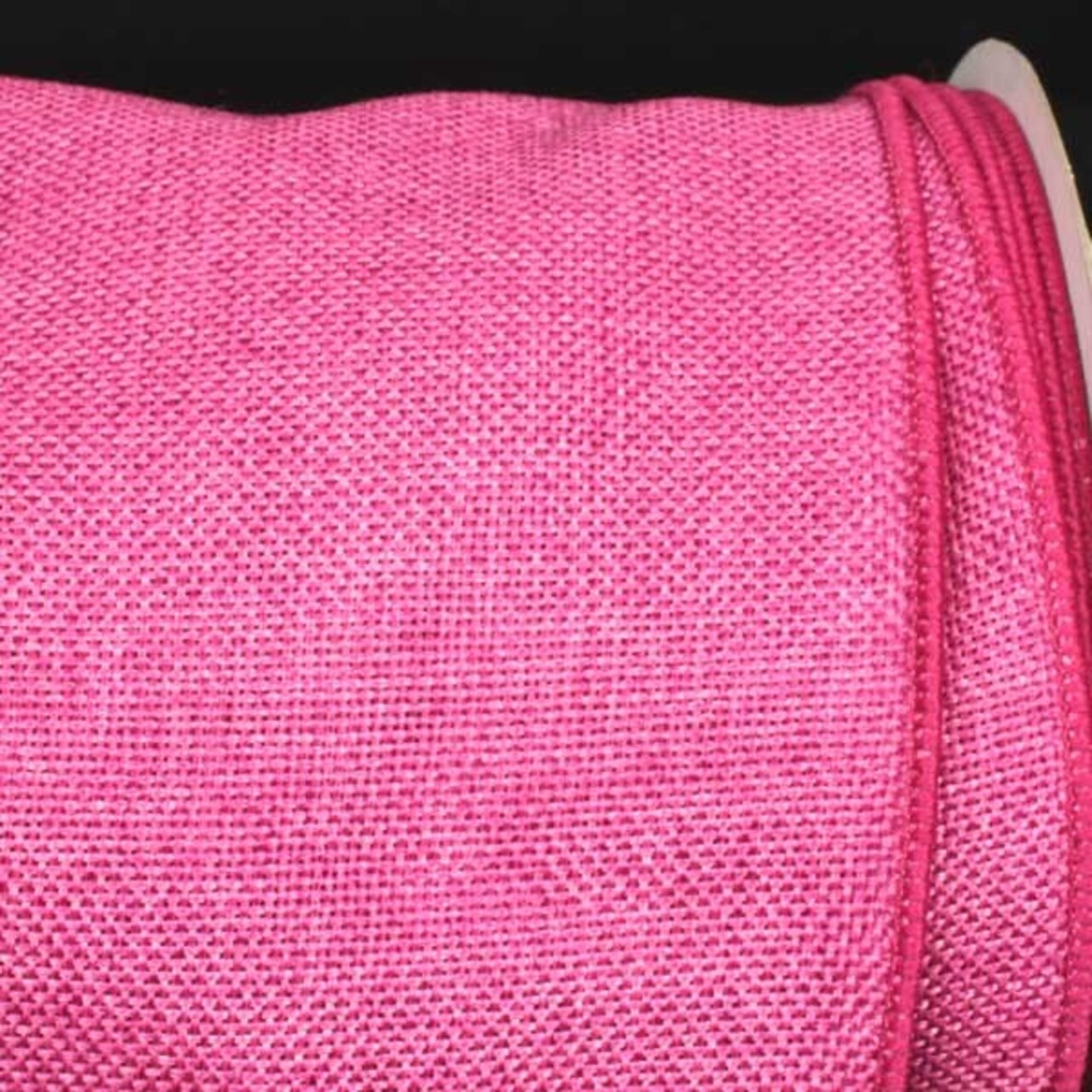 The Ribbon People Pink Fine Burlap Wired Craft Ribbon 6" x 20 Yards